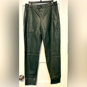 NWOT Zara faux leather pants